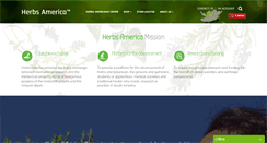 Desktop Screenshot of herbs-america.com