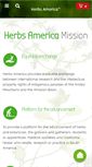 Mobile Screenshot of herbs-america.com